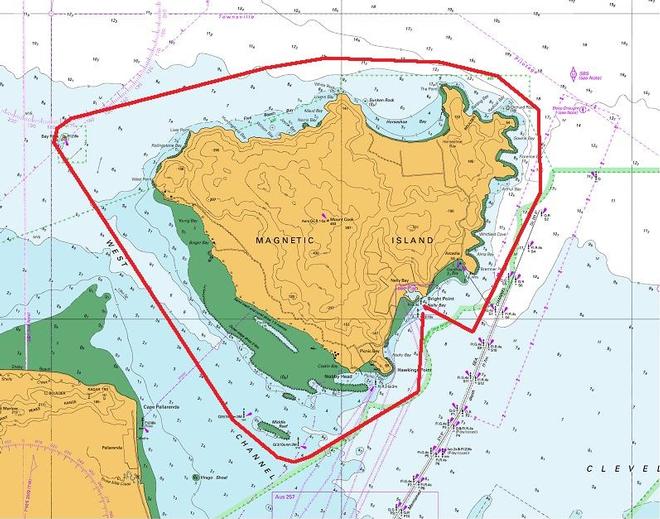Magnetic Island Race Week 2014, Course Map 16 © SeaLink Magnetic Island Race Week Media SMIRW